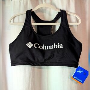 Jog Bra NWT XL Columbia Racerback Sports Bra